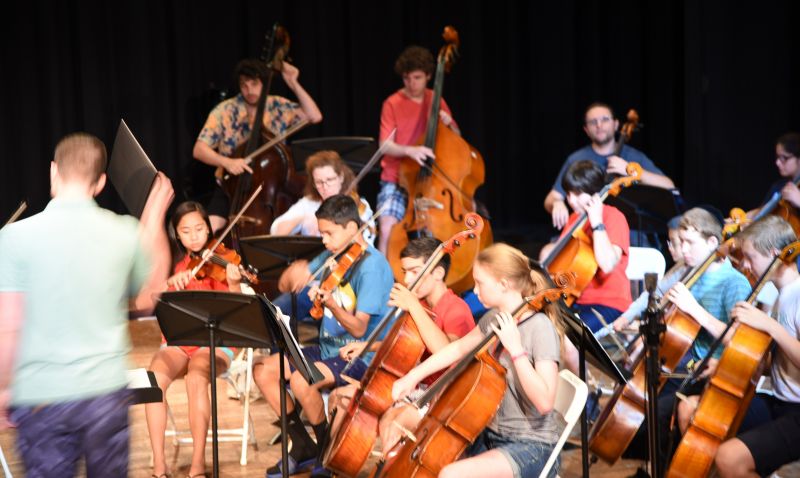 Chamber orchestra rehearsal 4