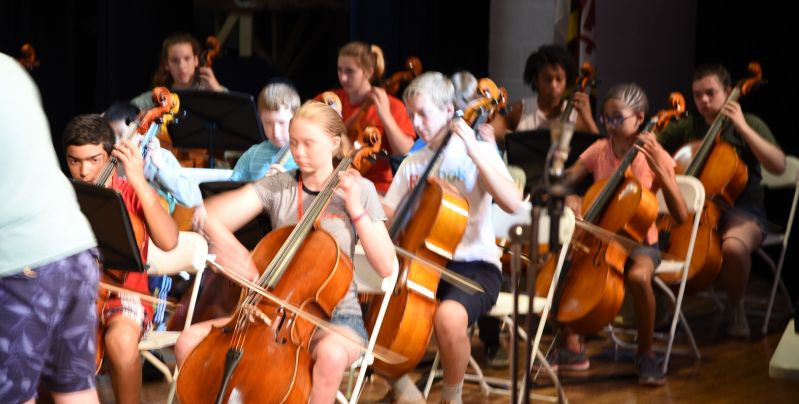 Chamber orchestra rehearsal 5