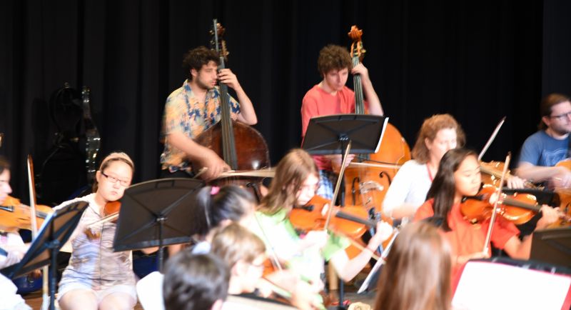 Chamber orchestra rehearsal 6