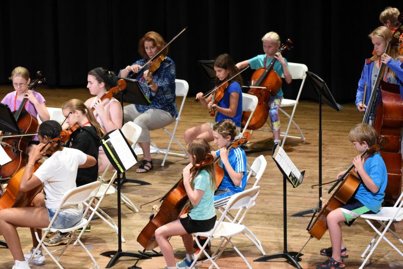 Viola, Cello, Bass ensemble rehearsal 2