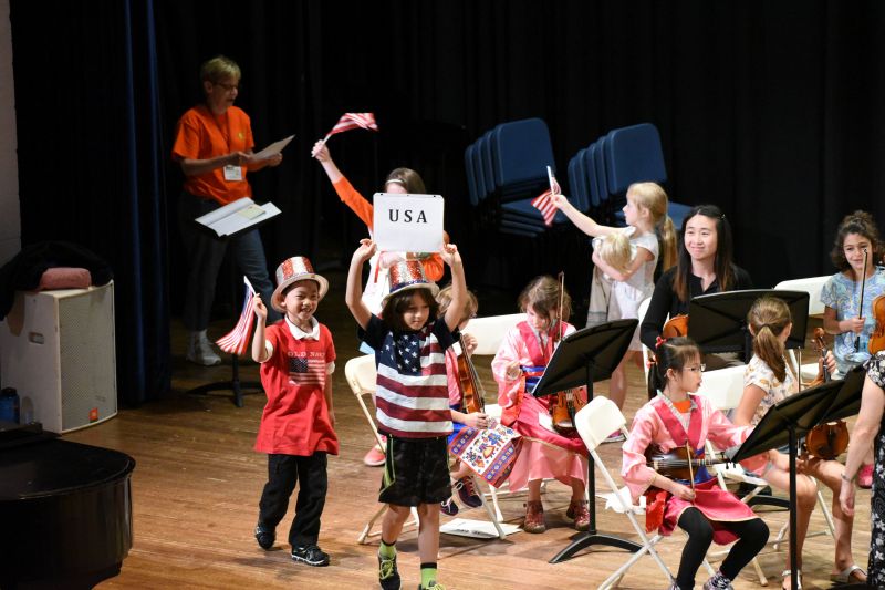 Beginning Orchestra rehearsal 3