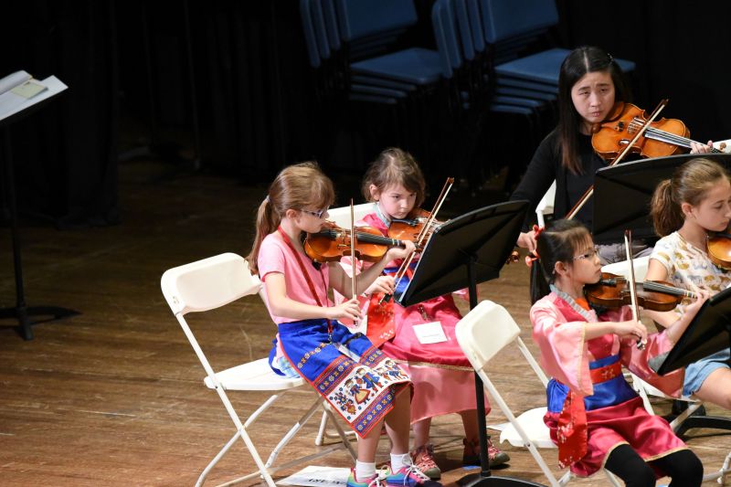 Beginning Orchestra rehearsal 4