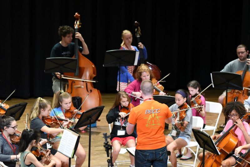 Chamber Orchestra rehearsal