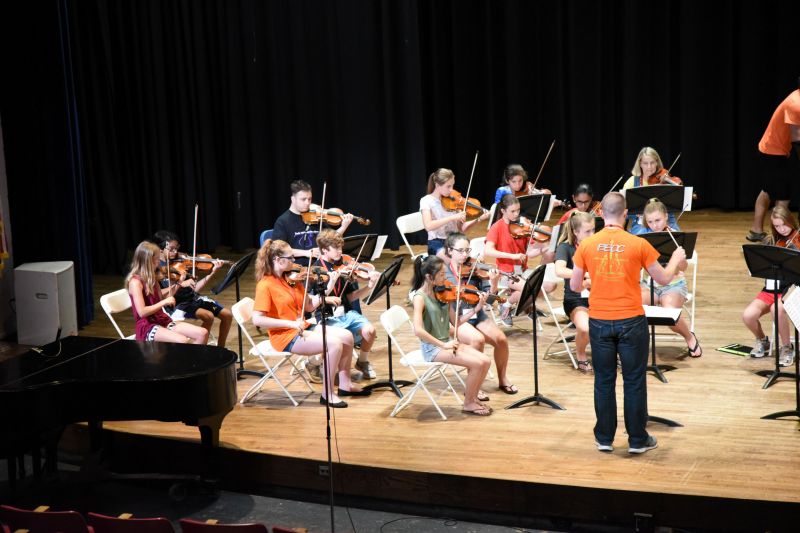 Chamber Orchestra rehearsal 10